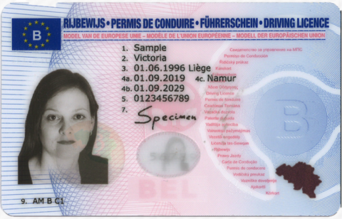 Belgisch rijbewijs dec 2019 BEELD Archief Rijschoolpro