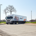Vrachtwagen uit CITRUS-project met app realtime informatie