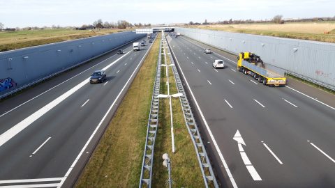 A4 richting Delft