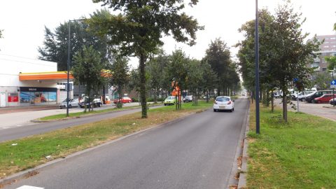 Straat in Schiedam (bron: VK)