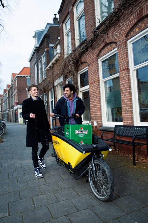 Studenten Utrecht deelmobiliteit Goedopweg