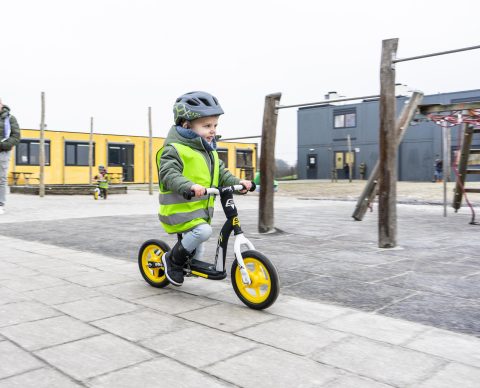 Pilot kinderen fietsen Groningen