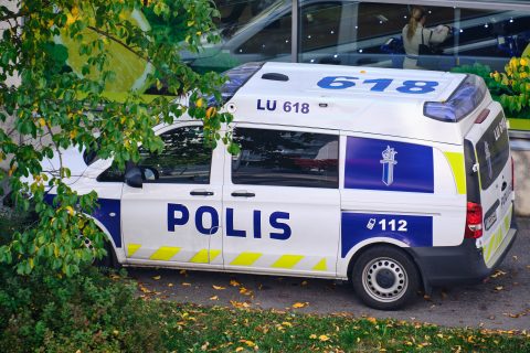 Politie Finland verkeersboete