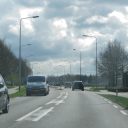Een provinciale weg in Brabant