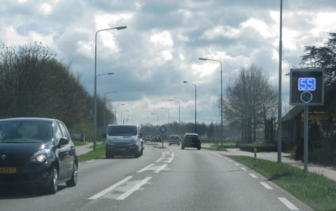 Een provinciale weg in Brabant