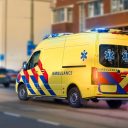 Beeld: een ambulance in Den Haag
