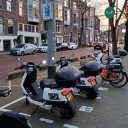 Beeld: een mobiliteitshub in Rotterdam