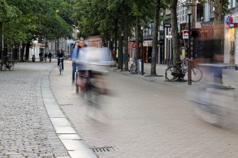 Beeld: fietsers in Groningen